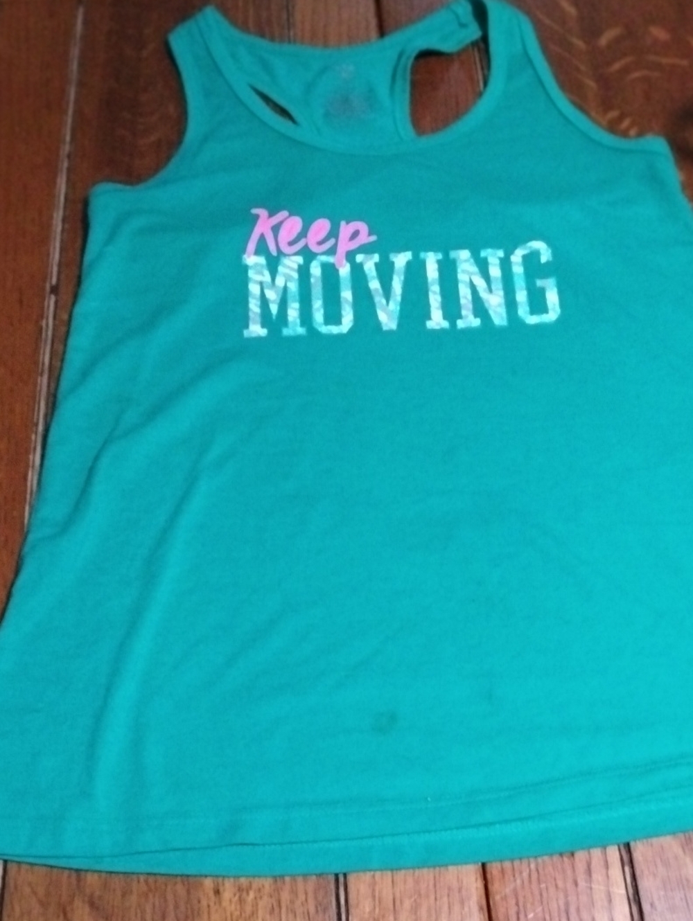 Canyon River Blues Teal Girls' Graphic Tank